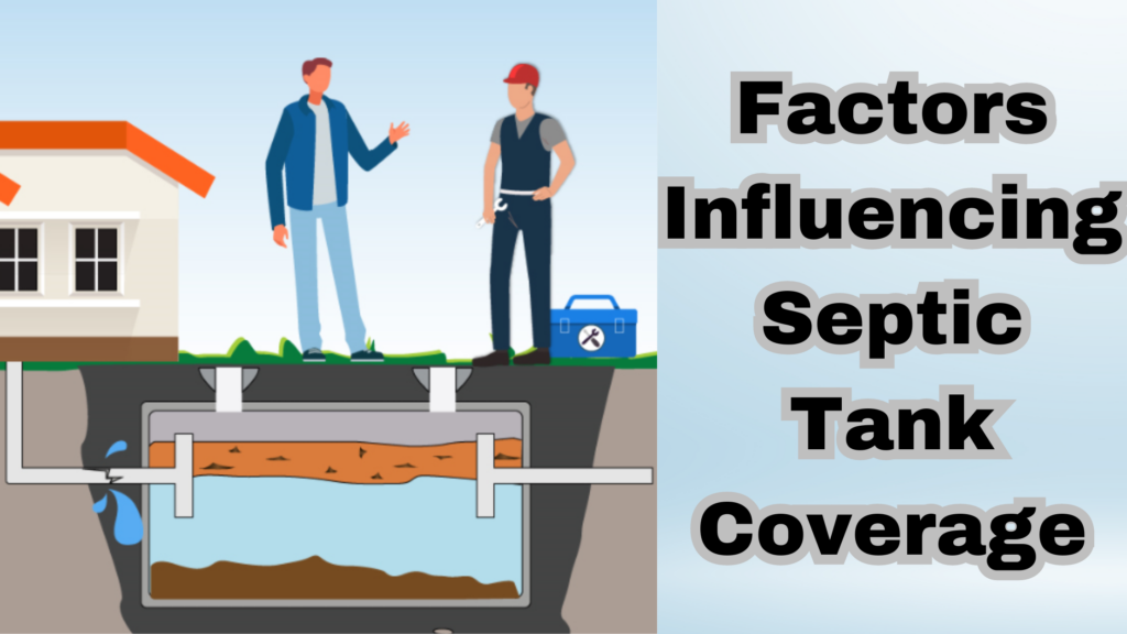 Factors influencing septic tank coverage