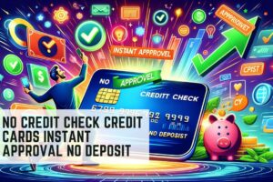 No Credit Check Credit Cards Instant Approval No Deposit